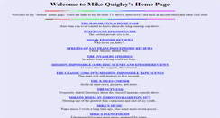 Desktop Screenshot of mjq.net